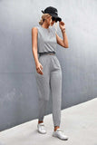 Sleeveless Top and Joggers Set - Trendsi - Flyclothing LLC