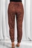 Full Size Leopard Drawstring Pocketed Pants - Trendsi - Flyclothing LLC