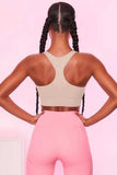 Scoop Neck Wide Strap Active Bra - Trendsi - Flyclothing LLC
