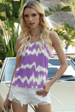 Tie-Dye Two-Tone Cami - Trendsi - Flyclothing LLC