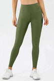 High Waist Skinny Active Pants - Trendsi - Flyclothing LLC