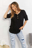 BOMBOM At The Fair Animal Textured Top in Black - Trendsi - Flyclothing LLC