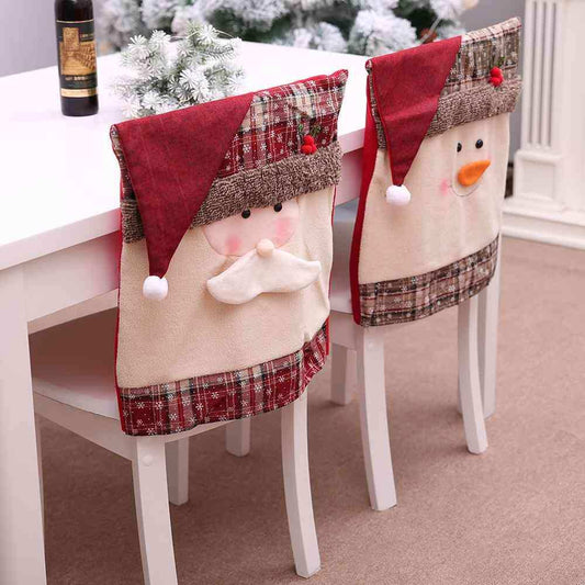 Pom-Pom Trim Chair Cover - Trendsi - Flyclothing LLC