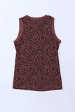 Printed Round Neck Tank - Trendsi - Flyclothing LLC