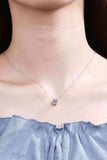 Moissanite 925 Sterling Silver Necklace - Trendsi - Flyclothing LLC