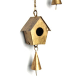 Handcrafted Bird Chime, Recycled Iron and Glass Beads - Asha Handicrafts - Flyclothing LLC