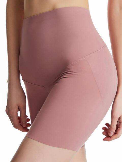 Wide Waistband Sports Shorts - Trendsi - Flyclothing LLC