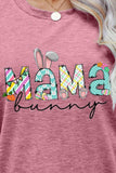 MAMA BUNNY Easter Graphic Tee - Trendsi - Flyclothing LLC