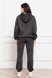 Drop Shoulder Long Sleeve Hoodie and Pants Set - Trendsi - Flyclothing LLC