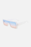 Polycarbonate Frame Rectangle Sunglasses - Trendsi - Flyclothing LLC