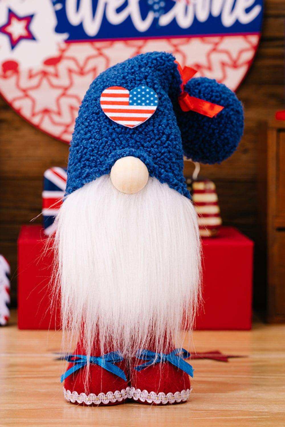 2-Piece Independence Day Knit Beard Gnomes - Trendsi - Flyclothing LLC
