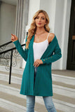 Long Sleeve Open Front Cardigan - Trendsi - Flyclothing LLC