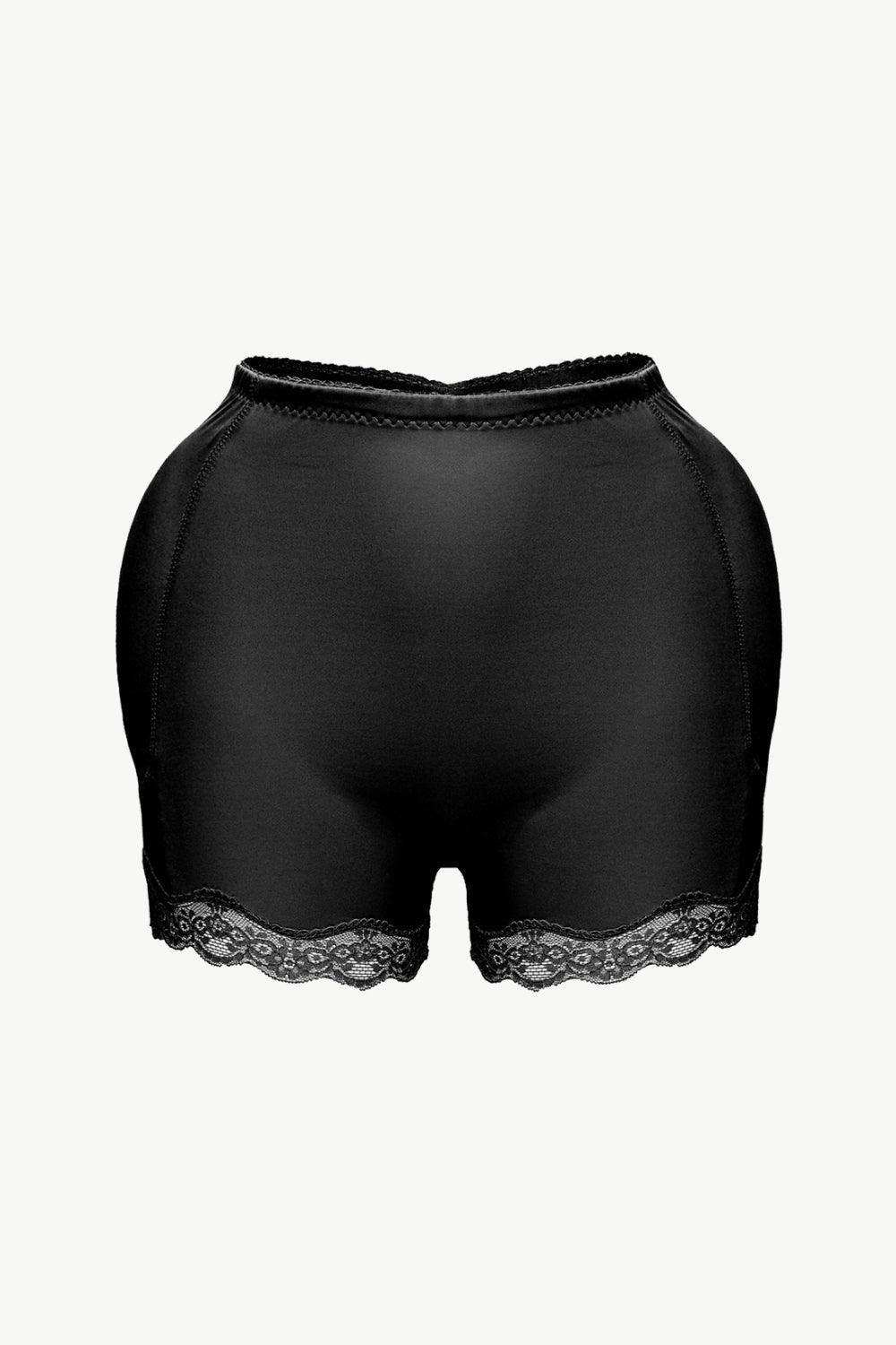 Full Size Lace Trim Shaping Shorts - Trendsi - Flyclothing LLC