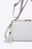 PU Leather Tassel Crossbody Bag - Trendsi - Flyclothing LLC