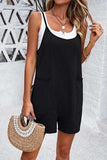 Spaghetti Strap Romper with Pockets - Trendsi - Flyclothing LLC