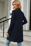 Open Front Long Sleeve Cardigan - Trendsi - Flyclothing LLC