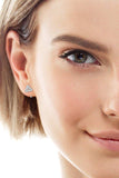 Moissanite 925 Sterling Silver Earrings - Trendsi - Flyclothing LLC