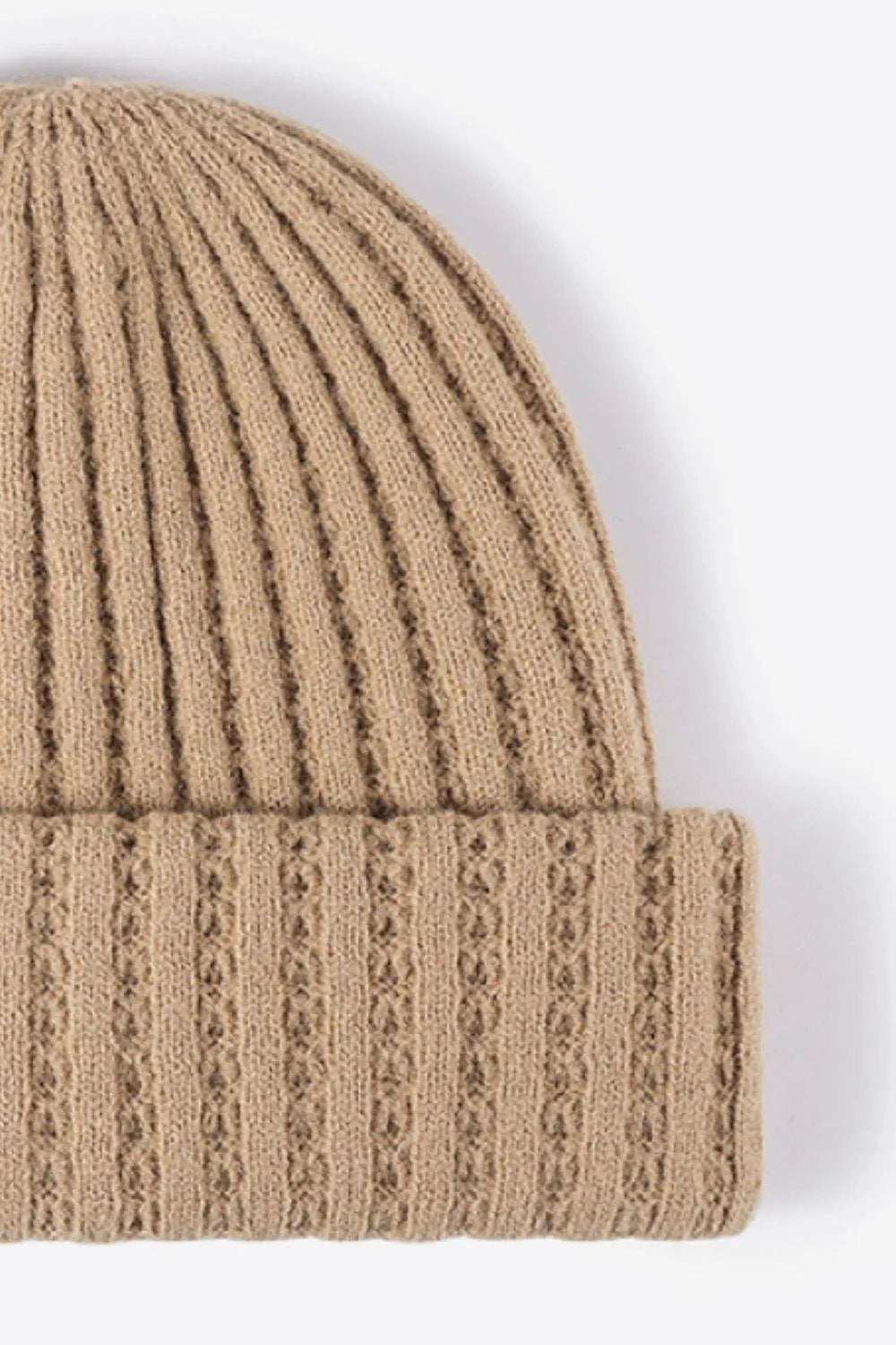 Wide Rib Beanie - Trendsi - Flyclothing LLC