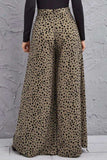 Animal Print High-Rise Culottes - Trendsi - Flyclothing LLC