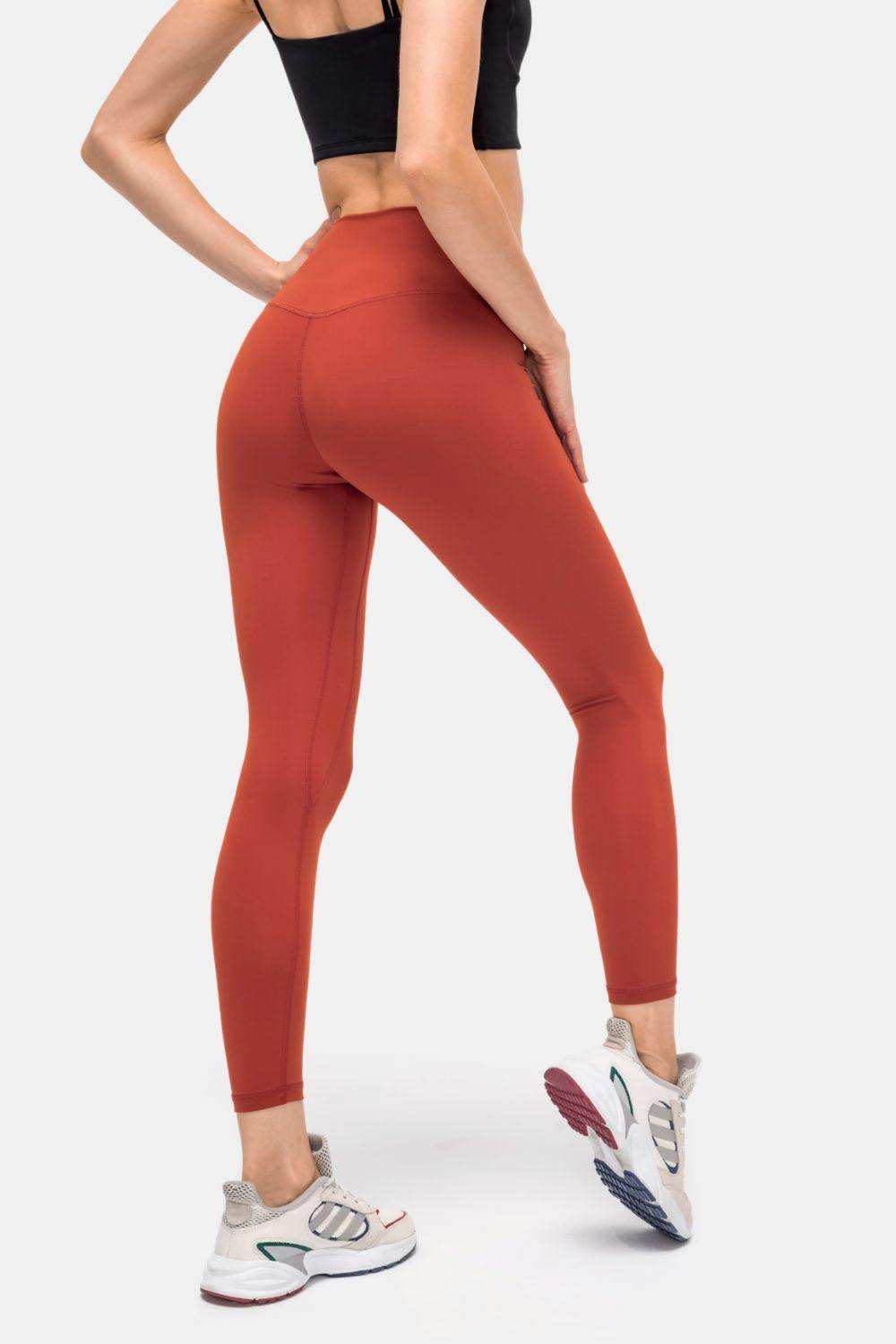 Invisible Pocket Sports Leggings - Trendsi - Flyclothing LLC