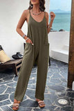 Pocketed Spaghetti Strap Overalls - Trendsi - Flyclothing LLC