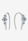 Moissanite 925 Sterling Silver Earrings - Trendsi - Flyclothing LLC