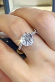 3 Carat Moissanite 925 Sterling Silver Ring - Trendsi - Flyclothing LLC