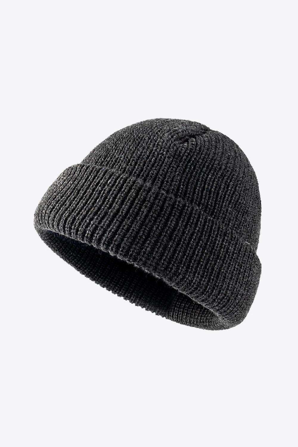 Calling For Winter Rib-Knit Beanie - Trendsi - Flyclothing LLC