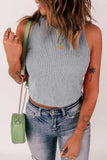 Round Neck Tank Top - Trendsi - Flyclothing LLC