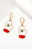 Christmas Theme Alloy Earrings - Trendsi - Flyclothing LLC