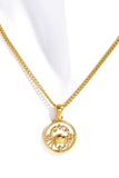 Constellation Pendant Stainless Steel Necklace - Trendsi - Flyclothing LLC