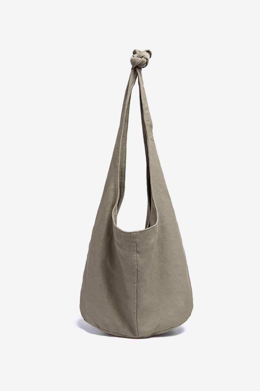 Large Canvas Crossbody Bag - Trendsi - Flyclothing LLC