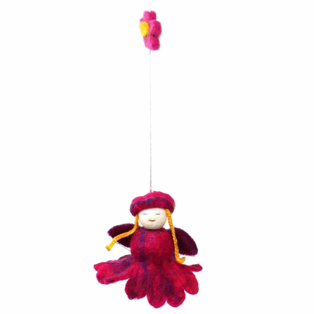 Felt Flower Fairy Mobile - Global Groove - Global Groove - Flyclothing LLC