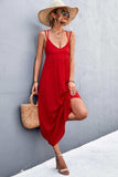 Double Strap Tie Back Dress - Trendsi - Flyclothing LLC