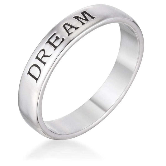 DREAM Rhodium Eternity Band - JGI - Flyclothing LLC