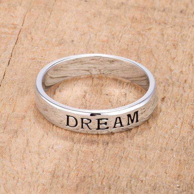 DREAM Rhodium Eternity Band - JGI - Flyclothing LLC