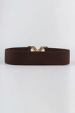 Zinc Alloy Buckle Elastic Belt - Trendsi - Flyclothing LLC