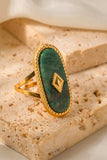 Natural Stone Copper Ring - Trendsi - Flyclothing LLC