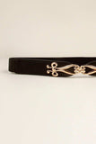 Alloy Buckle Elastic Belt - Trendsi - Flyclothing LLC