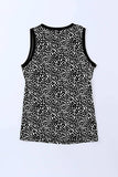 Printed Round Neck Tank - Trendsi - Flyclothing LLC
