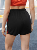 Side Stripe Drawstring Shorts - Trendsi - Flyclothing LLC