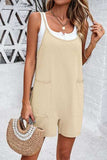 Spaghetti Strap Romper with Pockets - Trendsi - Flyclothing LLC