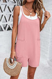 Spaghetti Strap Romper with Pockets - Trendsi - Flyclothing LLC
