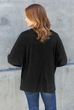 Double Take Full Size Round Neck Long Sleeve T-Shirt - Trendsi - Flyclothing LLC