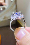 5 Carat Moissanite 925 Sterling Silver Ring - Trendsi - Flyclothing LLC