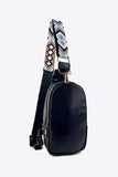 Adjustable Strap PU Leather Sling Bag - Trendsi - Flyclothing LLC