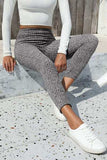 Ribbed High Waist Leggings - Trendsi - Flyclothing LLC