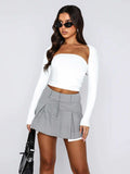 Cutout Raglan Sleeve Bolero and Tube Top - Trendsi - Flyclothing LLC