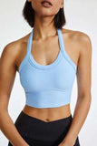 Halter Neck Active Cami - Trendsi - Flyclothing LLC