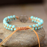Turquoise Beaded Bracelet - Trendsi - Flyclothing LLC